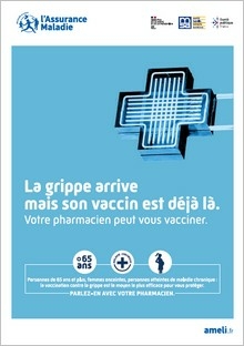 Vaccination antigrippale: c’est parti !