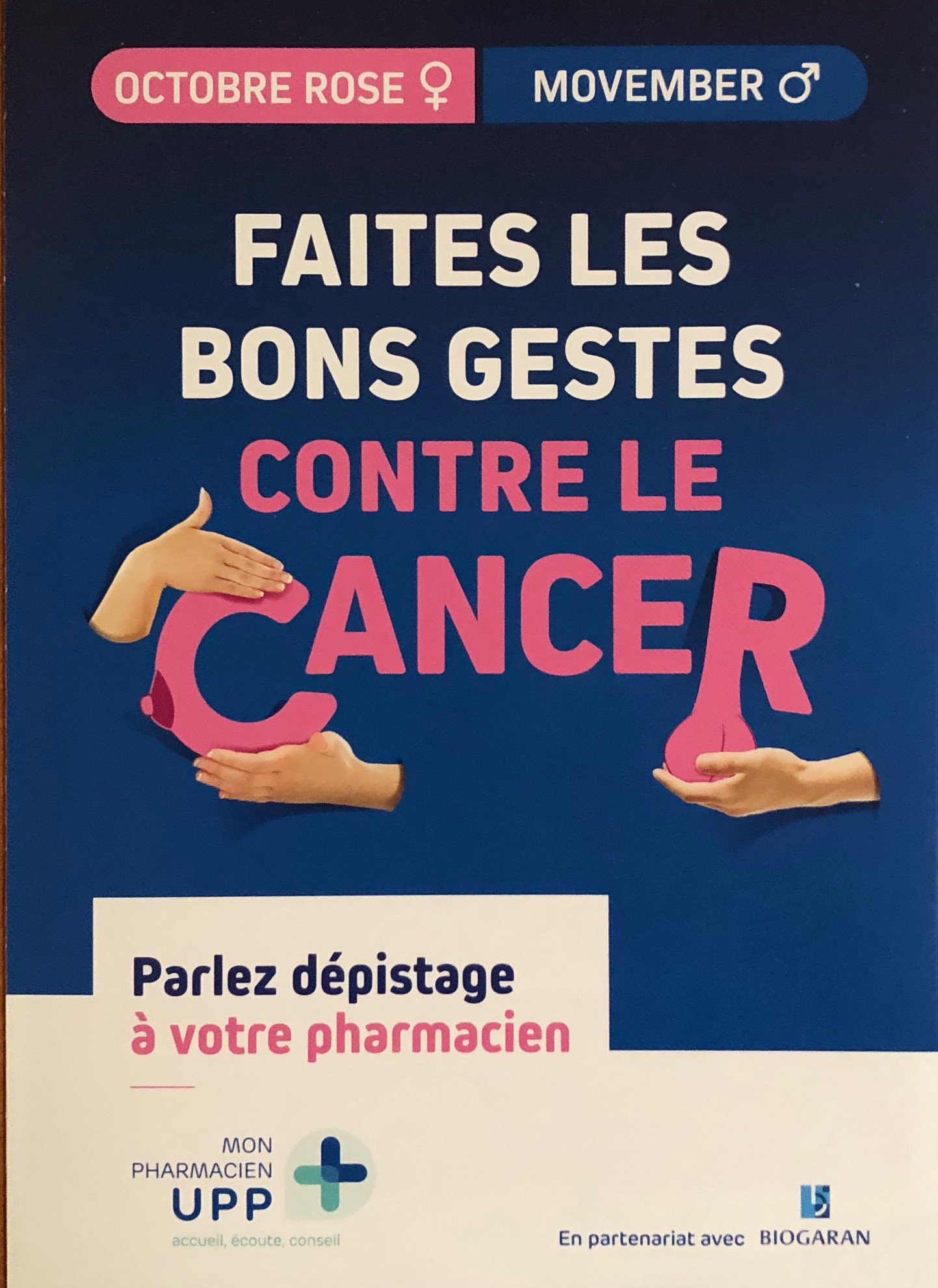 Octobre rose à la pharmacie